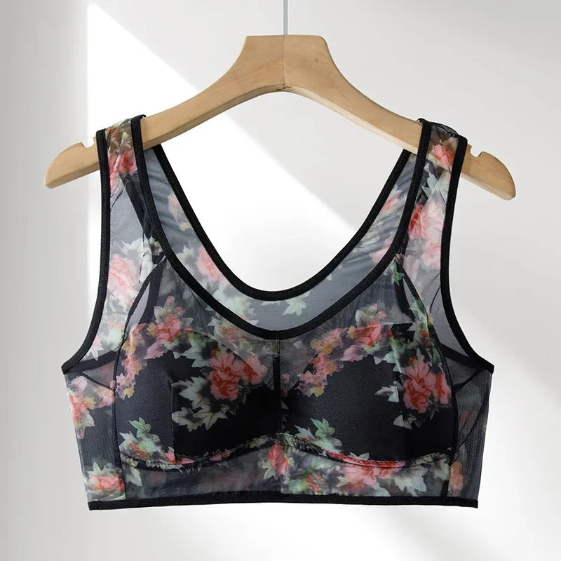 Ice Silk Lace Cooling Comfort Bra 8