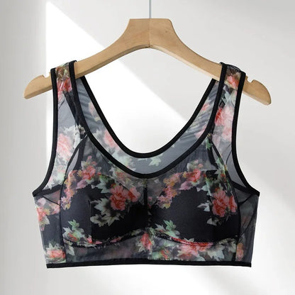 Ice Silk Lace Cooling Comfort Bra 8