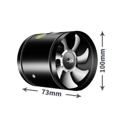 Super SuctionMultifunctional Powerful Mute Exhaust Fan 8