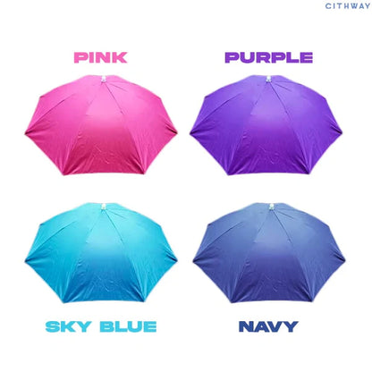 Outdoor Sun Protection Umbrella Hat 8