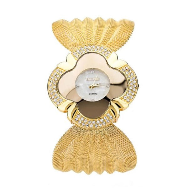 Elegant Butterfly Gold Watch 8