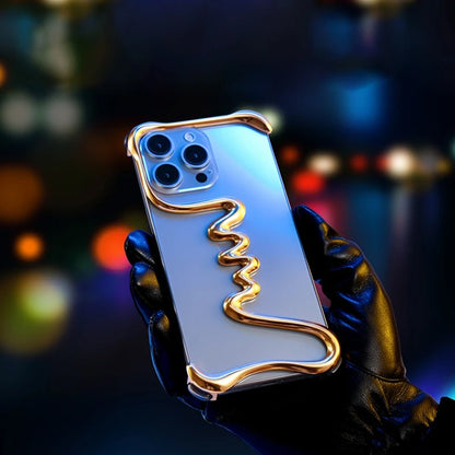 Luxury Metal Frameless Phone Case 8
