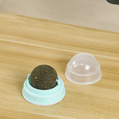 Natural Catnip Rotating Interactive Cat Toy 8