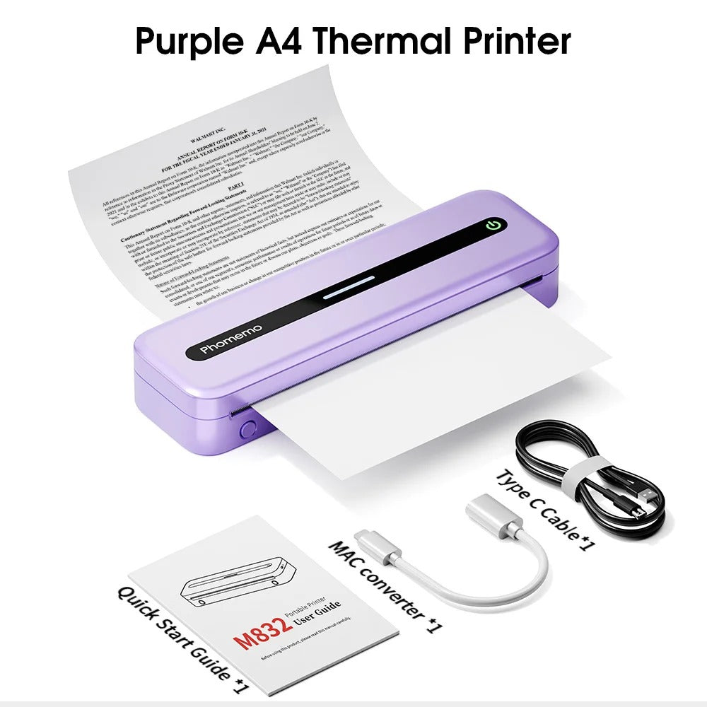 Upgrade Thermal Portable Printer 8