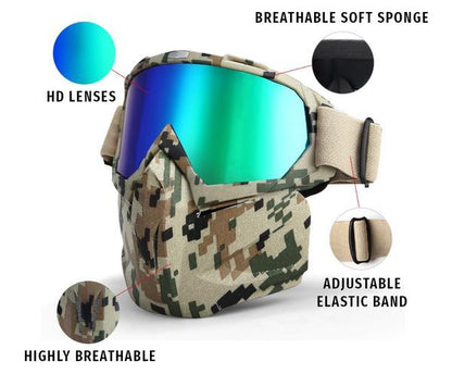 Premium full face snow mask 8
