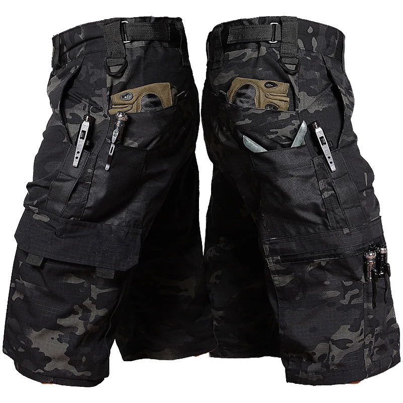 Tactical Outdoor Cargo Shorts – Multi-Pocket Military Style 8