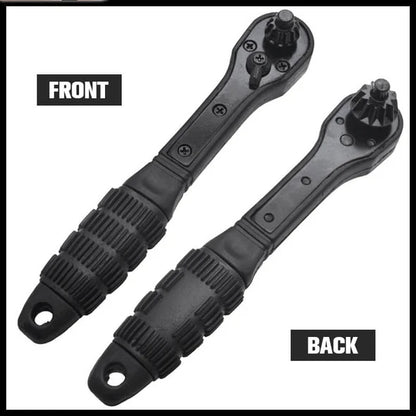 2 in 1 Drill Chuck Ratchet Spanner 7