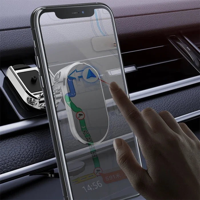 Alloy Folding Magnetic Car Phone Holder 8