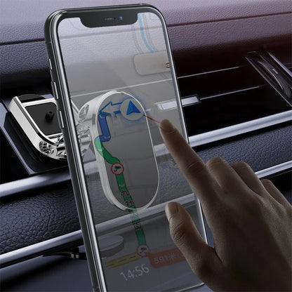Alloy Folding Magnetic Car Phone Holder 8