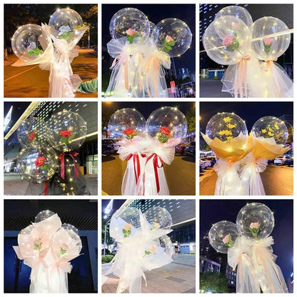 LED Romantic Lucid Rose Bouquet 9