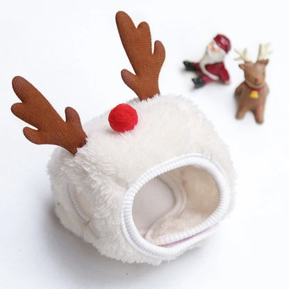 F)Adorable Christmas Tree Pom-Pom Hat 8