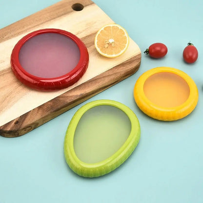 Reusable Silicone Food Saver Containers-SET of 4 9