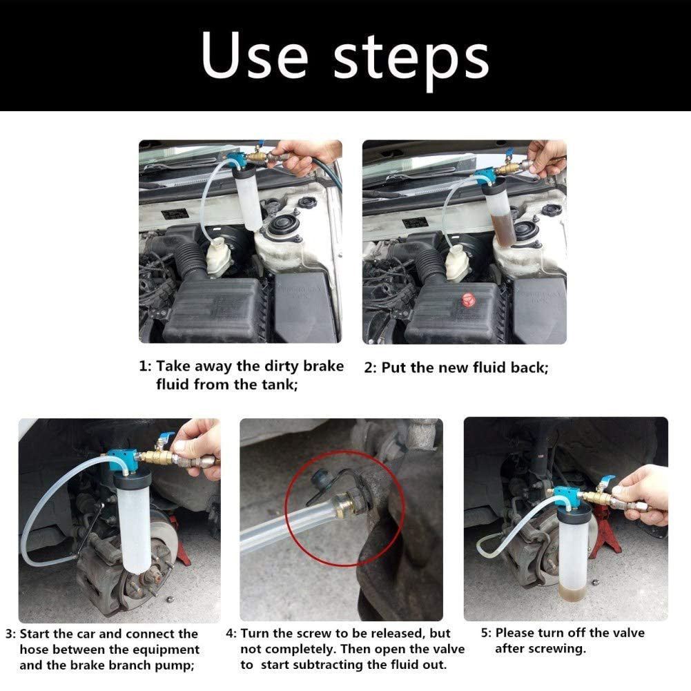 Auto car brake fluid oil change replacement tool 6