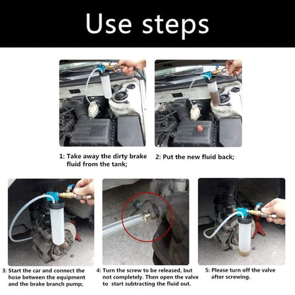 Auto car brake fluid oil change replacement tool 6