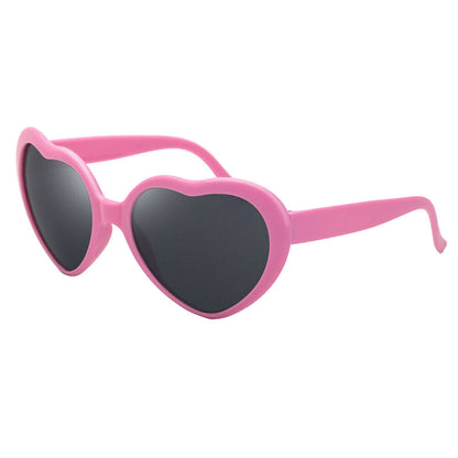 VINTAGE HEART LENSES REFRACTION GLASSES 9