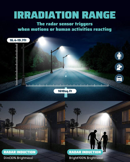 60W SOLAR STREET HIGH BRIGHTNESS LIGHT 8