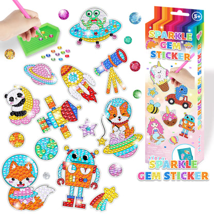 Kids DIY Diamond Painting Stickers Kits 9