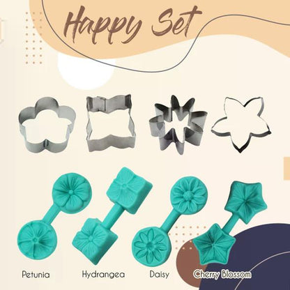 Flower Blossom Cake Art Mold 9