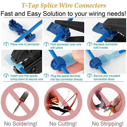 T-tap cable connectors 9