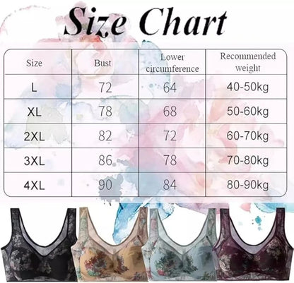 Ice Silk Lace Cooling Comfort Bra 9