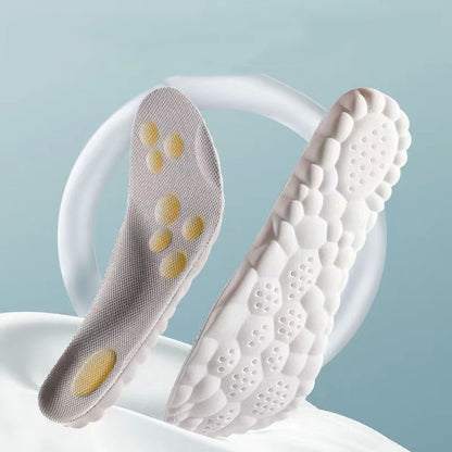 4D Orthopedic Sport Insoles Soft Breathable High-elasticity Shock 9