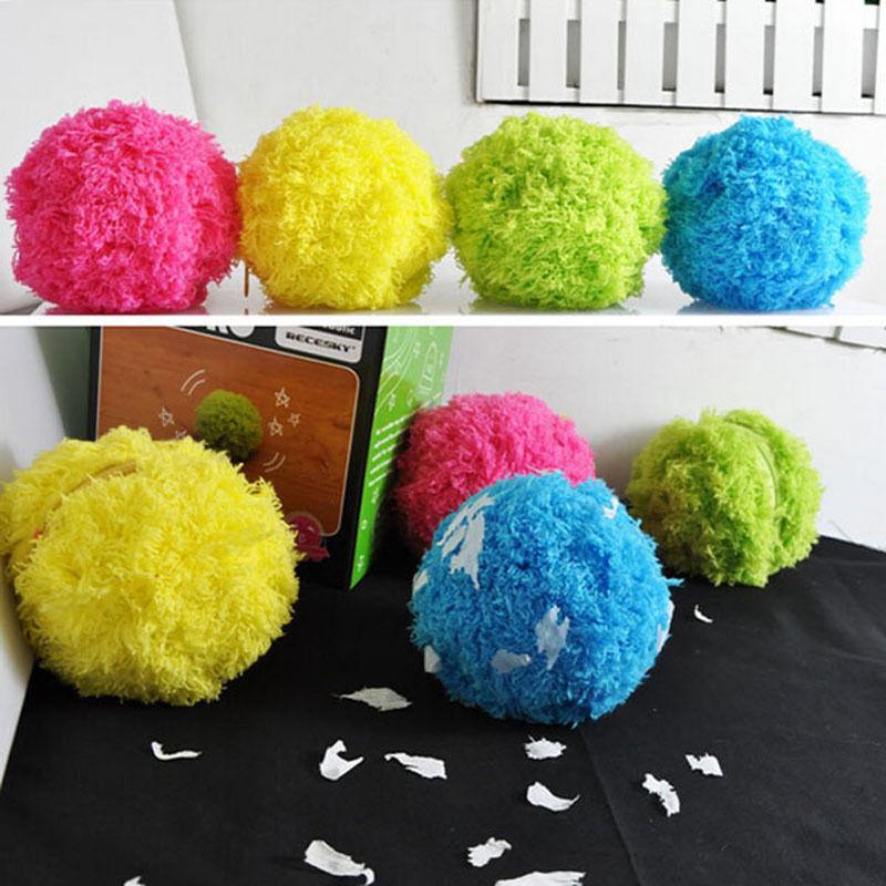 Microfiber robotic sweeping ball 9