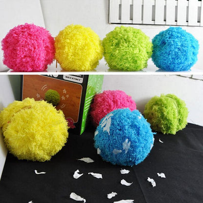 Microfiber robotic sweeping ball 9
