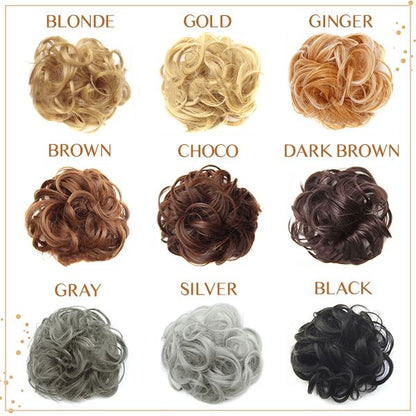 Curly Bun Extension 9