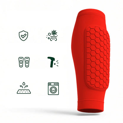 ? Honeycomb Impact Protection Compression Shin Sleeves 9