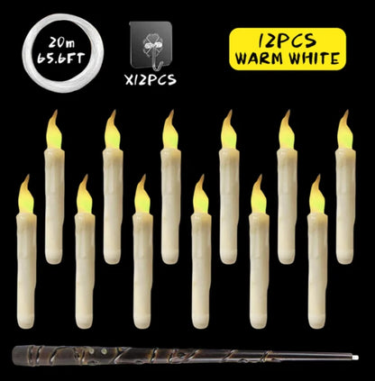 Magic Flameless Floating Candles (12 PCS) 9