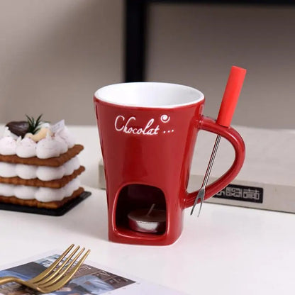 Ceramic Chocolate Fondue Mug 8