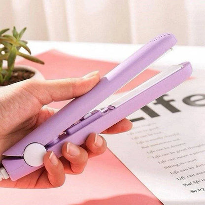 Ceramic Flat Iron Mini Hair Straightener 9