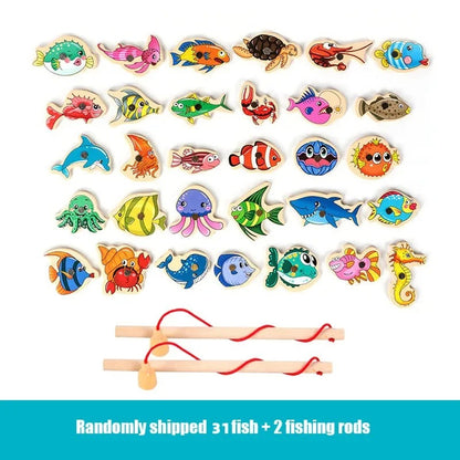 Montessori Fishing Game-51PCS No Bucket 9