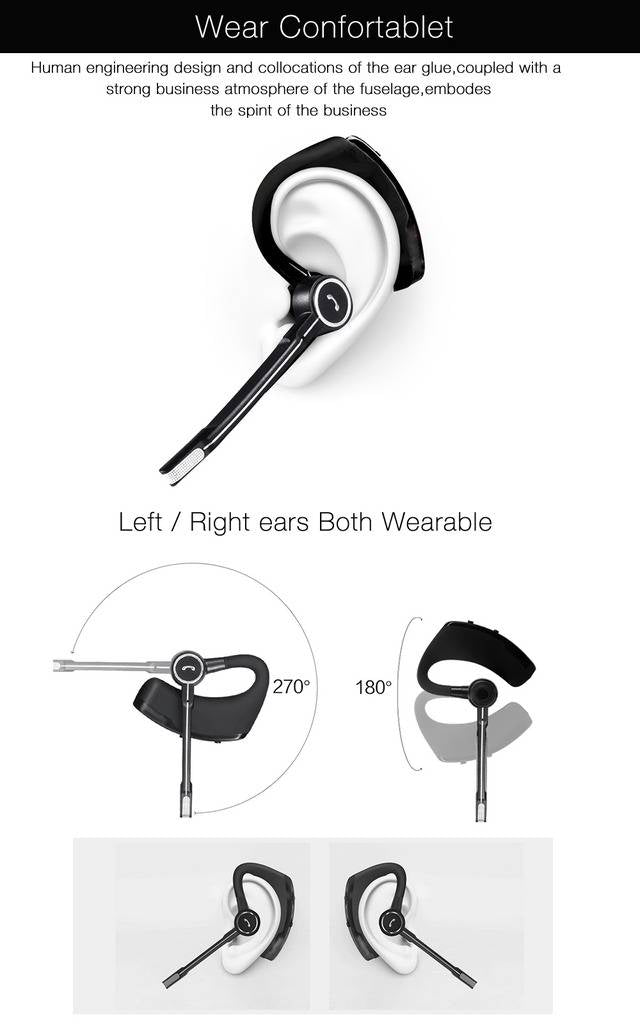 V8S Business Bluetooth Headset 9