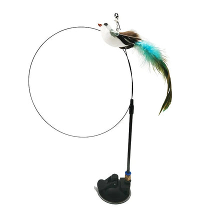 Interactive Bird Simulation Cat Toy Set 9