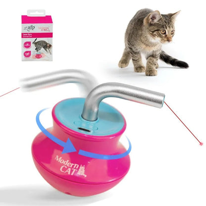 Automatic Cat Laser Toy Tumbler Design 1