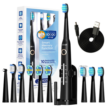 Rechargeable Ultrasonic Electric Toothbrush 1