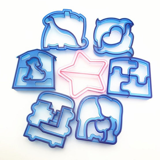 Funky Sandwich Cut-Outs  Set 9 pcs 1