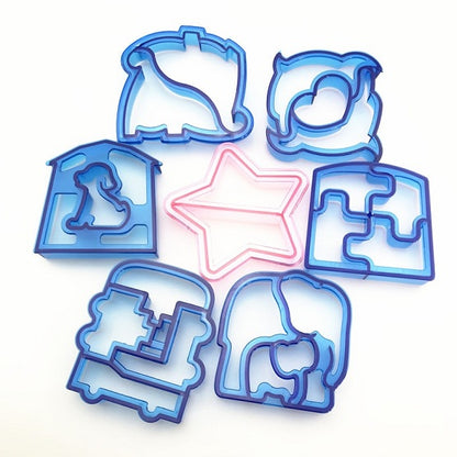Funky Sandwich Cut-Outs  Set 9 pcs 1