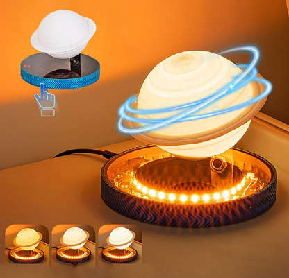 Levitating Saturn LED Lamp 1