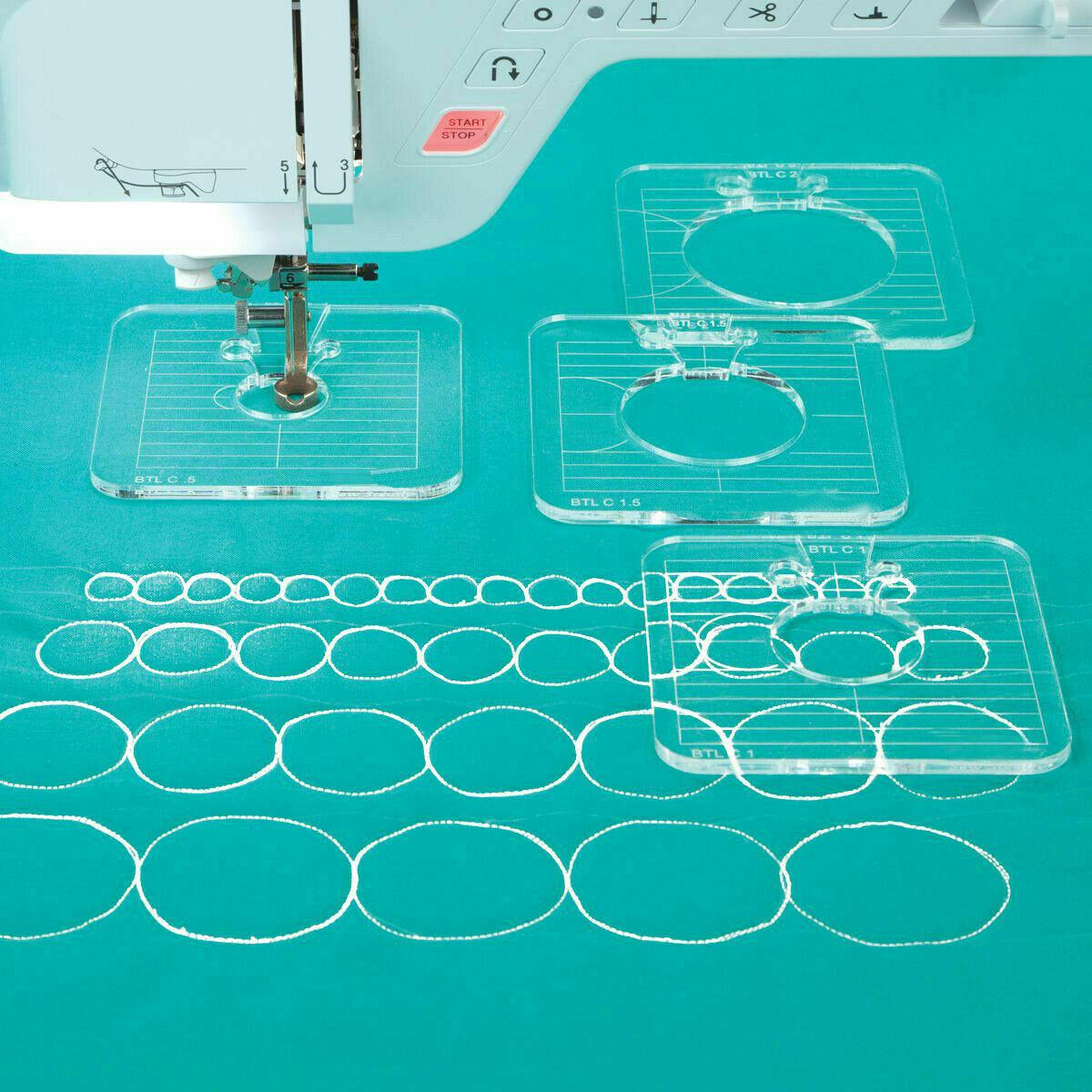 Quilting Template Set – 6 Pieces 1