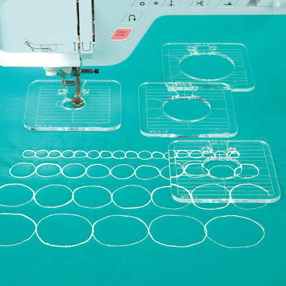 Quilting Template Set – 6 Pieces 1