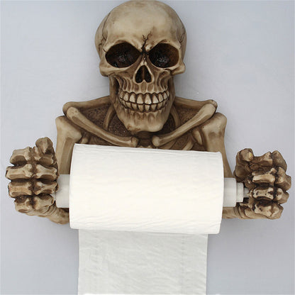 Skull Toilet Paper Holder 1
