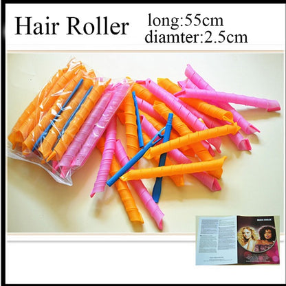 18 PCS MAGIC HAIR CURLER 1