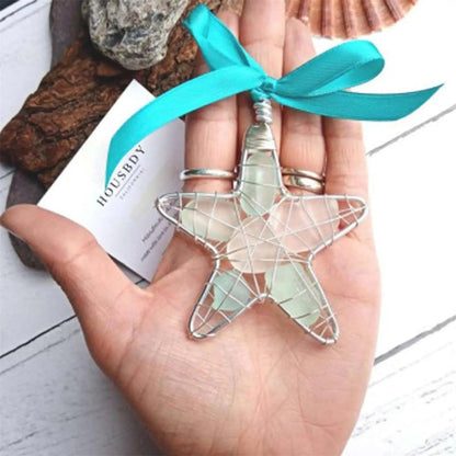 Sea Glass Christmas Tree Ornament 1