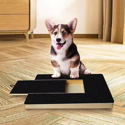 Dog Nail Scratch Board with Treat Box 1