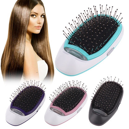 Portable Electric Ionic Hairbrush 1