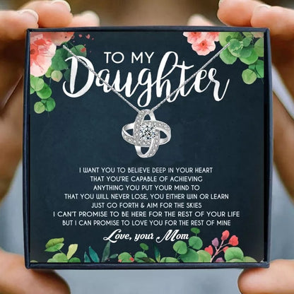 To My Daughter Necklace 1