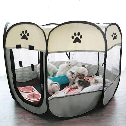 Portable Cat Dog Crate 1