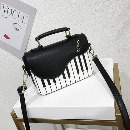 Piano Leather Handbag 1